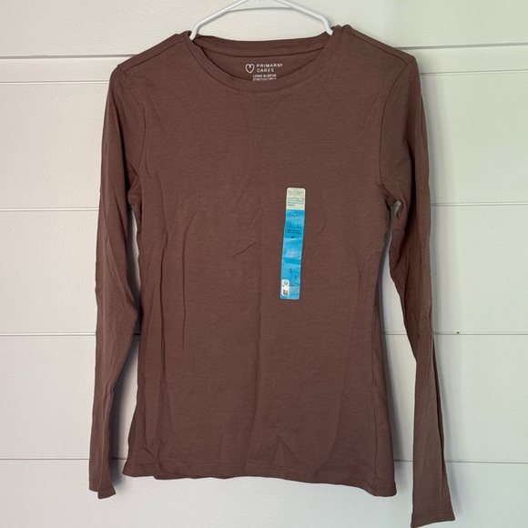 Primark Women's Long Sleeve Top - Brown, Women’s S - Picture 1 of 3